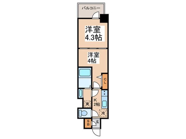 ルネサンスコート錦糸町Ⅱの物件間取画像